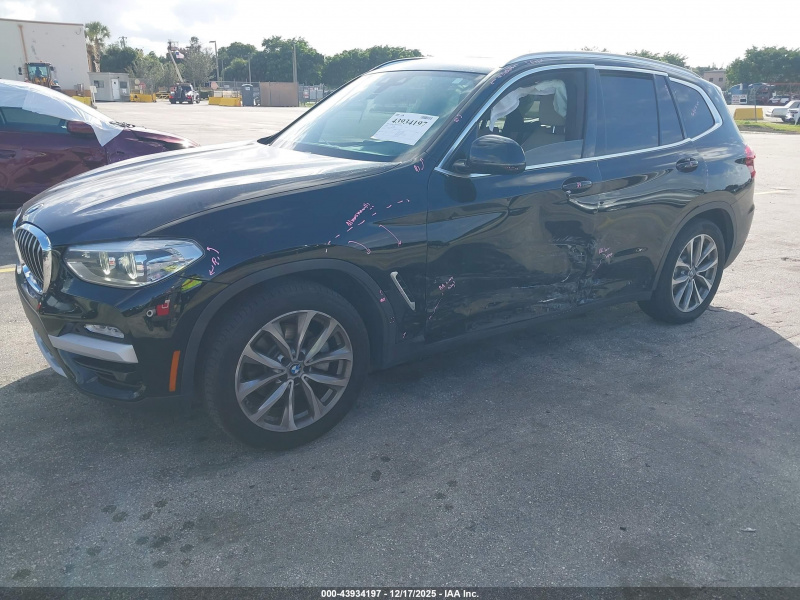 Bmw X3 Sdrive30I 2019 Black 2.0L