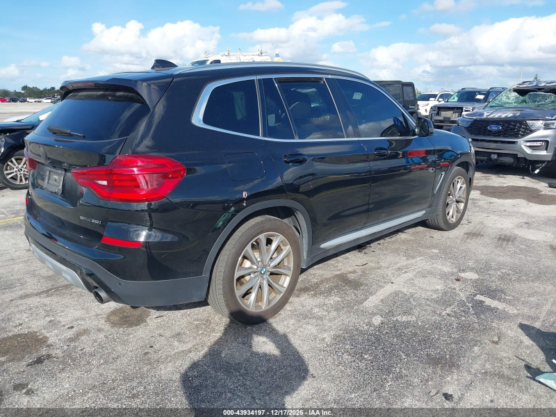 Bmw X3 Sdrive30I 2019 Black 2.0L