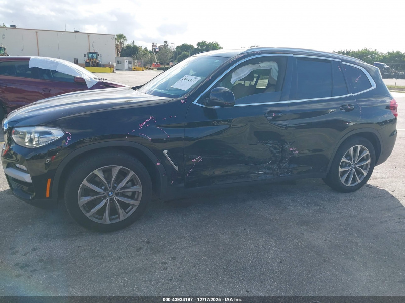Bmw X3 Sdrive30I 2019 Black 2.0L