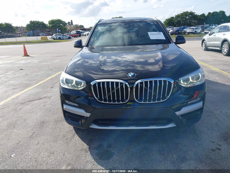 Bmw X3 Sdrive30I 2019 Black 2.0L