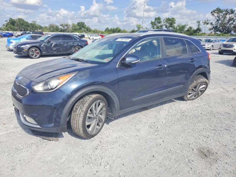 Kia Niro Ex Touring 2017 Blue 1.6L