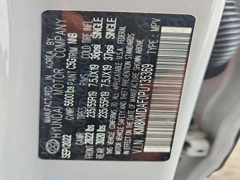 Hyundai Ioniq 5 Se 2023 Gray