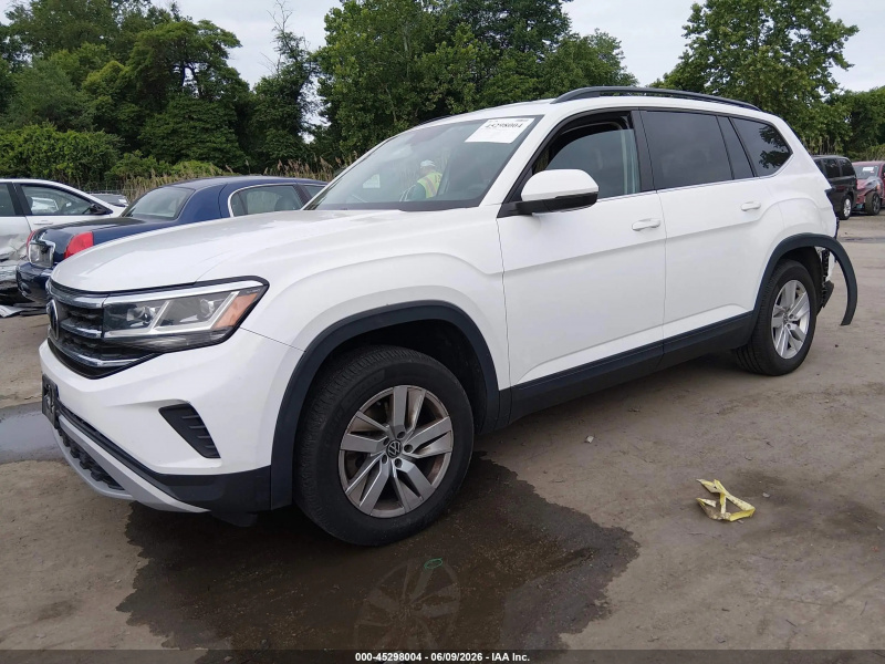 Volkswagen Atlas 2.0T S 2021 White 2.0L