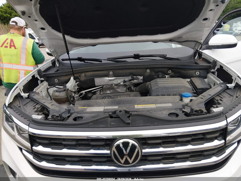 Volkswagen Atlas 2.0T S 2021 White 2.0L