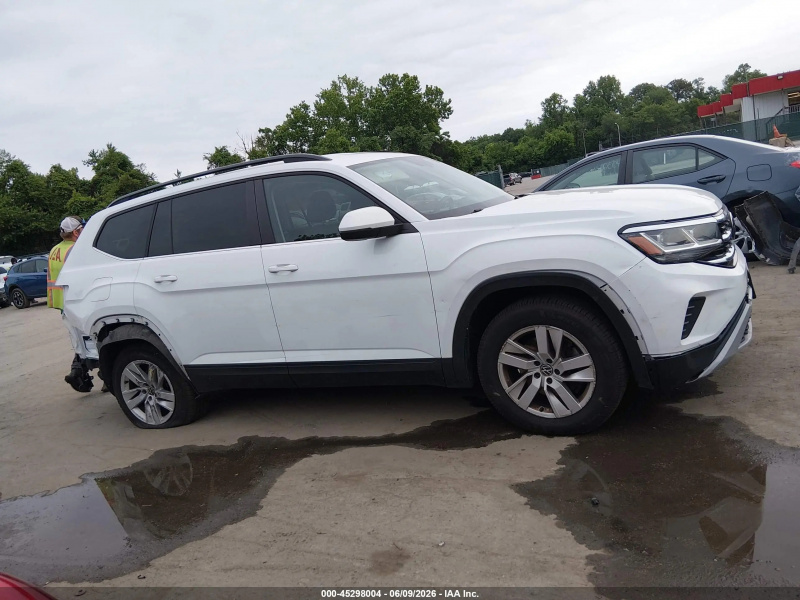 Volkswagen Atlas 2.0T S 2021 White 2.0L