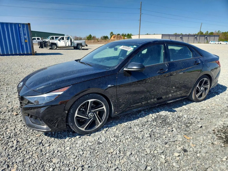 Hyundai Elantra N Line 2023 Black 1.6L