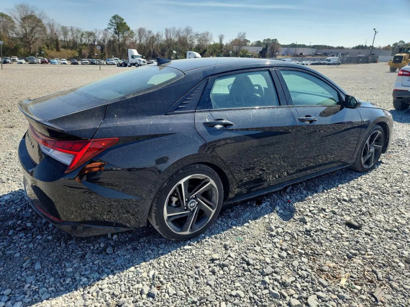 Hyundai Elantra N Line 2023 Black 1.6L