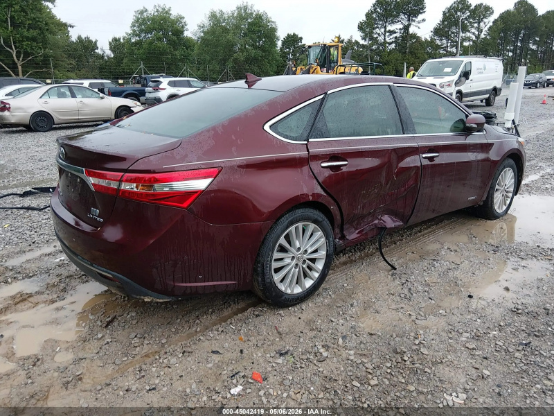 Toyota Avalon Hybrid Limited 2014 Maroon 2.5L