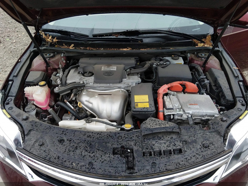Toyota Avalon Hybrid Limited 2014 Maroon 2.5L
