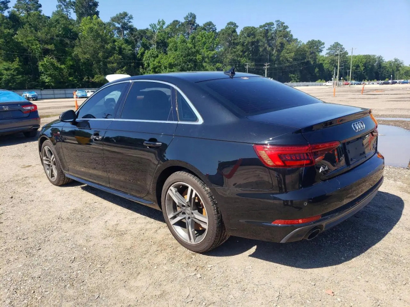 Audi A4 Premium Plus 2017 Black 2.0L