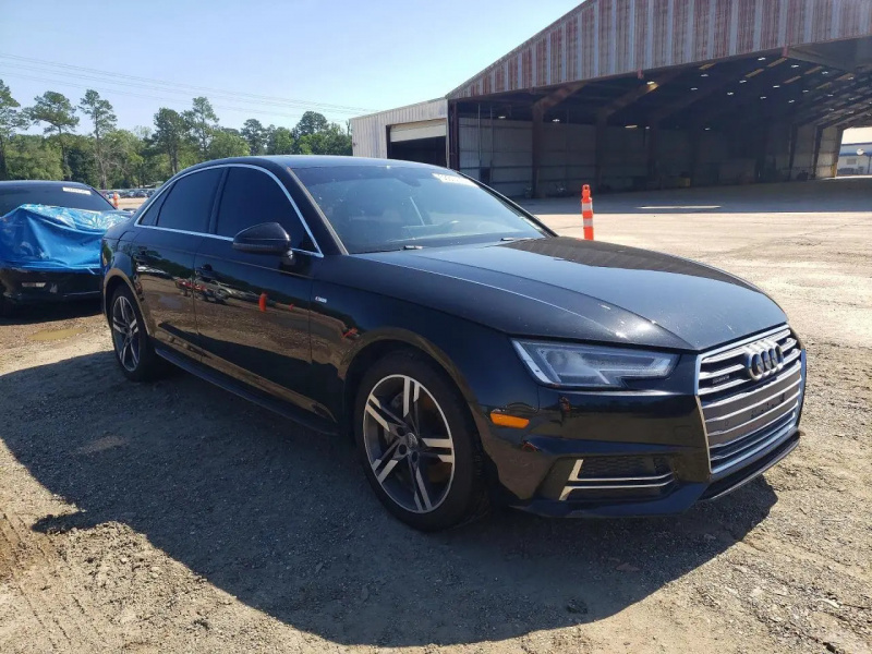 Audi A4 Premium Plus 2017 Black 2.0L