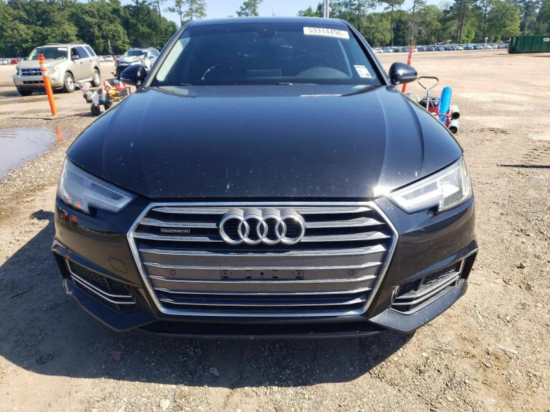 Audi A4 Premium Plus 2017 Black 2.0L