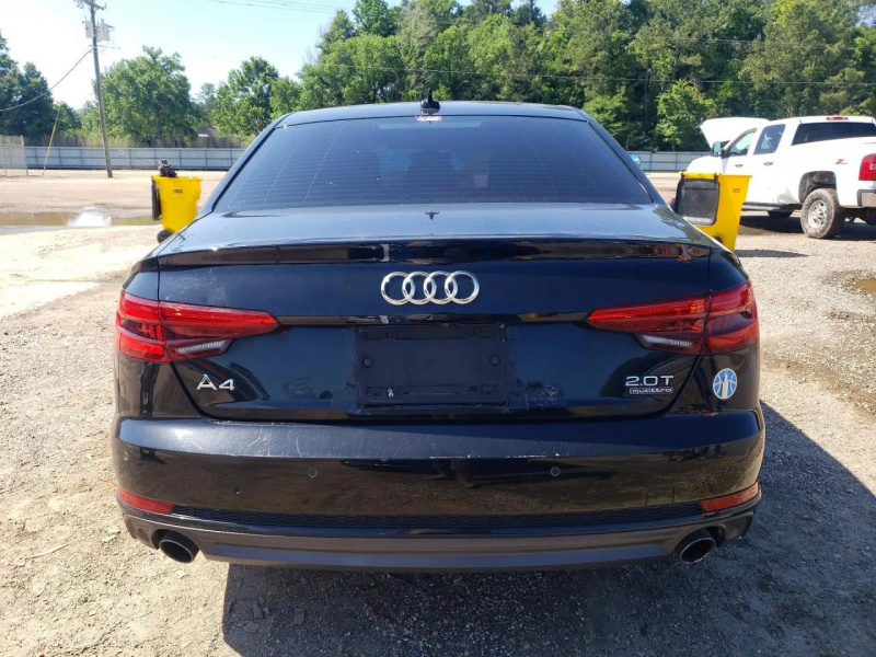 Audi A4 Premium Plus 2017 Black 2.0L