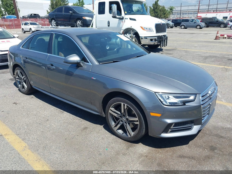 Audi A4 2.0T Tech Ultra Premium/2.0T Ultra Premium 2018 Gray 2.0L