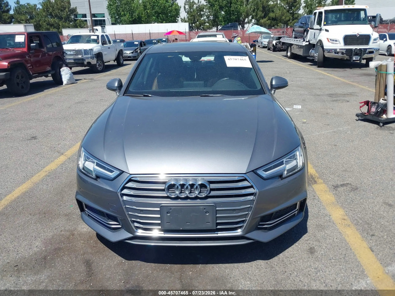 Audi A4 2.0T Tech Ultra Premium/2.0T Ultra Premium 2018 Gray 2.0L