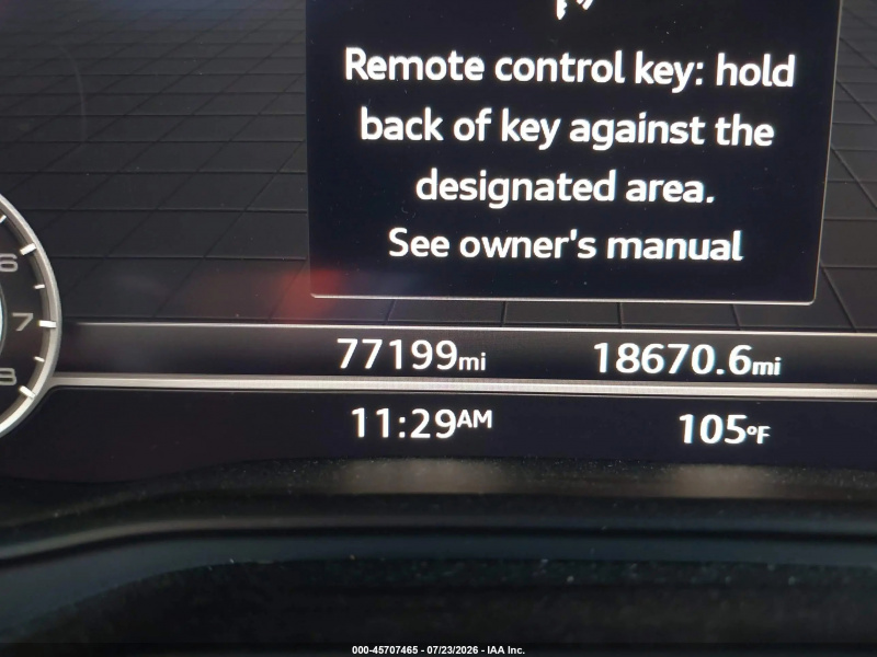 Audi A4 2.0T Tech Ultra Premium/2.0T Ultra Premium 2018 Gray 2.0L