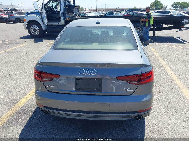 Audi A4 2.0T Tech Ultra Premium/2.0T Ultra Premium 2018 Gray 2.0L