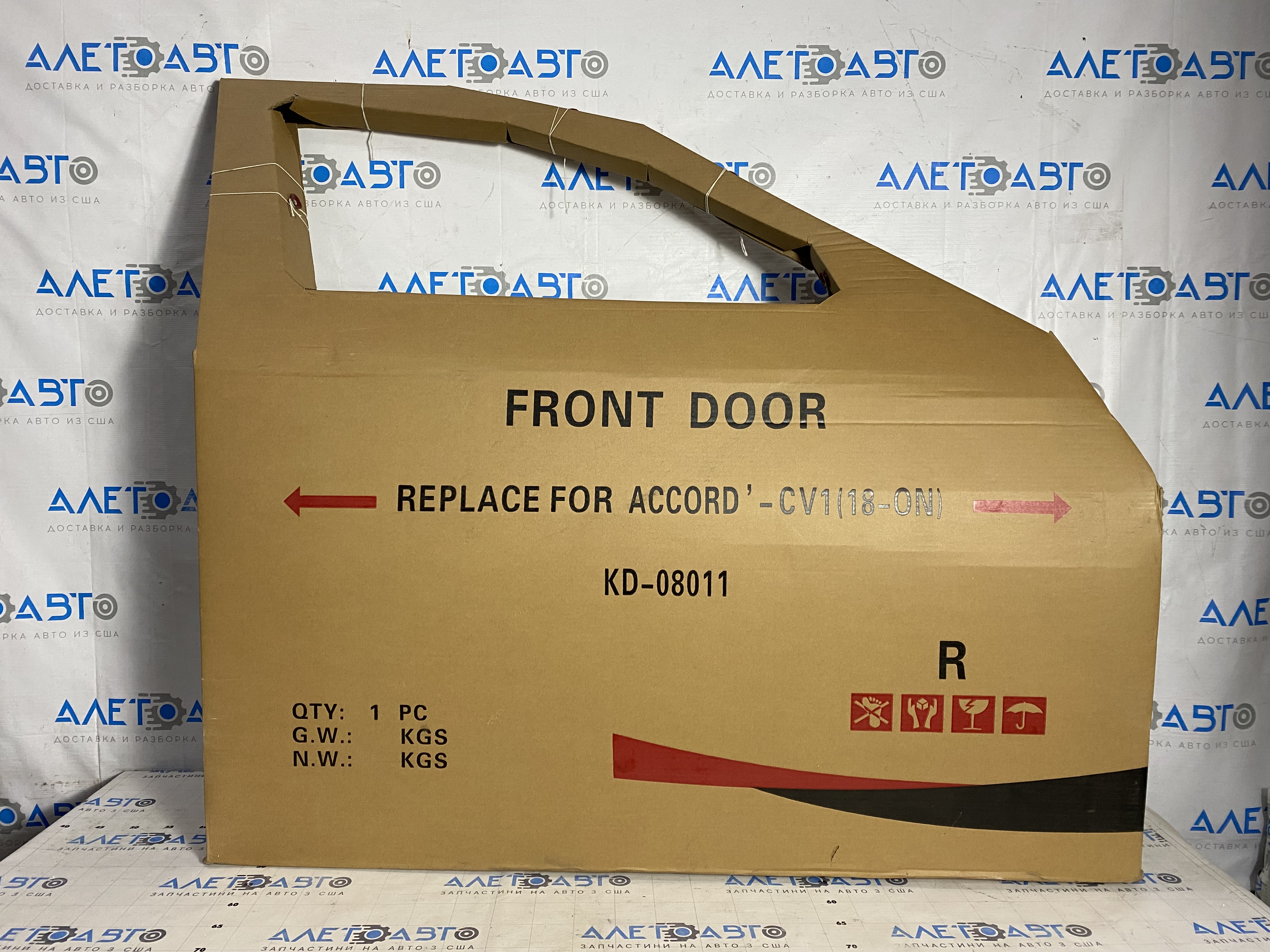 Дверь голая передняя правая Honda Accord 18-22 67010TVA315ZZ