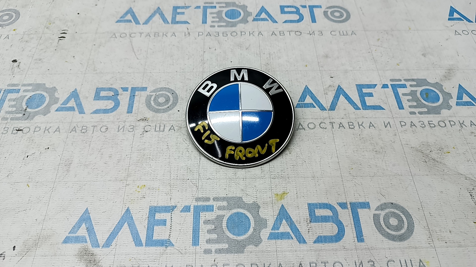 Эмблема значок капота BMW X5 F15 14-18 51147376339 артикул 498996 - купить  недорого