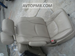 Сидіння водія Lexus RX300 RX330 RX350 RX400h 04-09 без airbag, шкіра беж