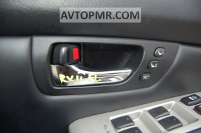 Ручка двери внутр передняя левая Lexus RX300 RX330 RX350 RX400h 04-09 черная