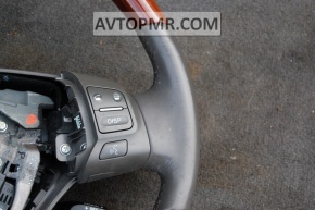 Кнопки управления на руле правое Lexus GS300 GS350 GS430 GS450h 06-07 коричневые без радара