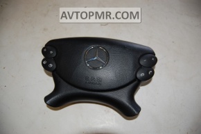 Подушка безопасности airbag в руль водительская Mercedes W211 черная рест