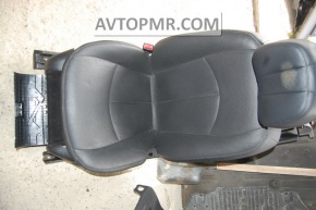 Водійське сидіння Mercedes W211 рест, без airbag, чорна шкіра