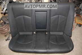 Задний ряд сидений 2 ряд Mercedes W211 рест черная кожа