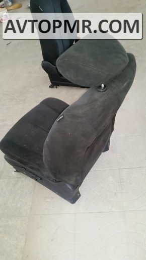 Водительское сидение Nissan Murano z50 03-08 без airbag, велюр черн