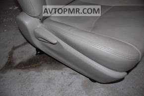 Пасажирське сидіння Toyota Prius 30 10-15 без Airbag, шкіра сіре