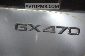 Эмблема надпись GX470 двери багажника Lexus GX470 03-09