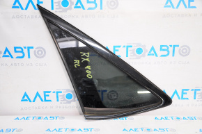 Форточка (глухое стекло) задняя левая Lexus RX300 RX330 RX350 RX400h 04-09 с молдингом