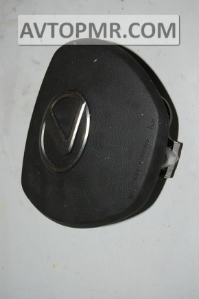 Подушка безпеки airbag в кермо водійська Lexus RX350 RX450h 13-15 рест черн