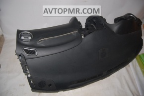 Торпедо передняя панель без AIRBAG Infiniti JX35 QX60 13-15 дорест черн взорвана подушка