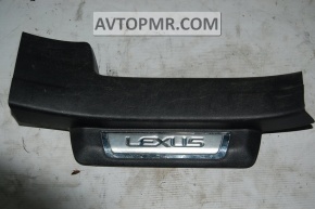 Накладка порога зад прав Lexus CT200h 11-17 черн хром