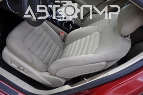 Водительское сидение Ford Fusion mk5 13-16 без airbag, электро, тряпка беж