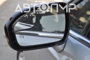 Зеркало боковое левое Ford Fusion mk5 13- поворотник, подогрев, бордовое