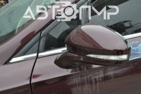 Зеркало боковое левое Ford Fusion mk5 13- 13 пинов, автозатемн, поворотник, подогрев, бордов