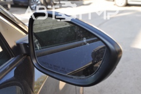 Зеркало боковое правое Honda Accord 18-22 7 пинов BSM, черное