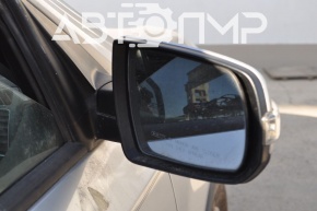 Зеркало боковое правое Kia Sorento 10-15 поворотник, серое