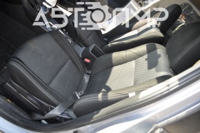 Водительское сидение Mitsubishi Outlander 16-21 рест, без airbag, механич, тряпка черн