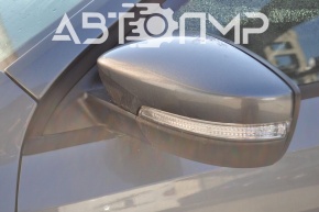 Зеркало боковое левое VW Jetta 11-18 6 пинов, поворотник, графит