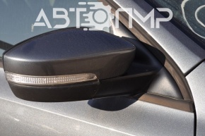 Зеркало боковое правое VW Jetta 11-18 6 пинов, поворотник, графит