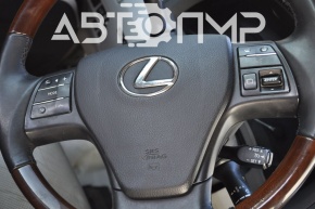 Подушка безопасности airbag в руль водительская Lexus RX350 10-12 дорест черн