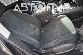 Пасажирське сидіння Nissan Pathfinder 13-20 без airbag, механіч, велюр черн
