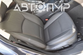 Пасажирське сидіння Subaru Outback 15-19 без airbag, електро, шкіра чорна