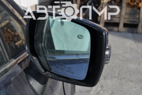 Зеркало боковое правое Subaru Outback 15-19 BSM, поворотник, подогрев, синее