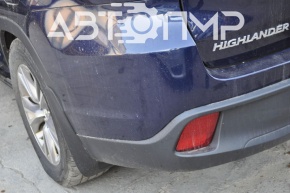 Бампер задній голий Toyota Highlander 14-16