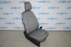 Сидіння водія Ford Fusion mk5 13-16 без airbag, механіч, ганчірка сіре